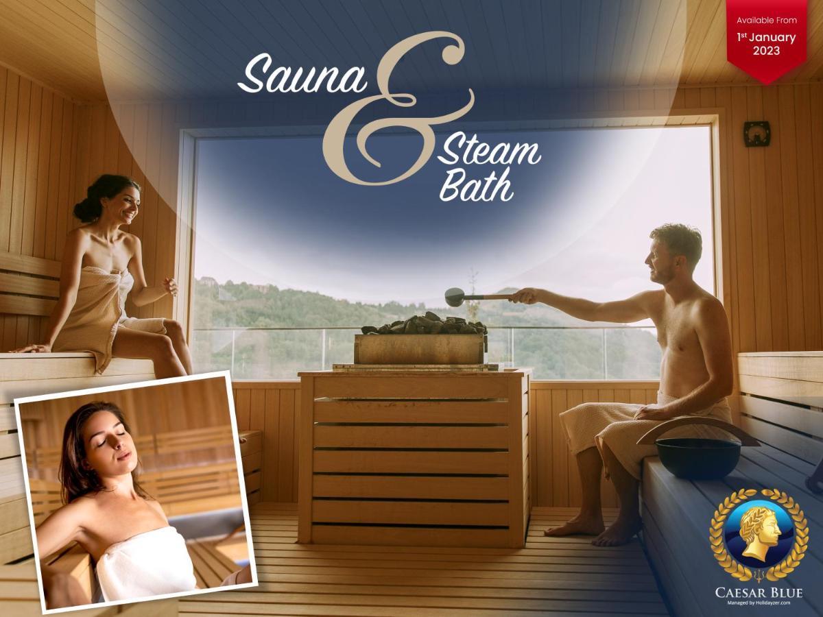 Sophia Pool Apartments In Caesar Blue Resort, Fixed Lunch Till 3Pm, Gym, Swimming Pools, Sauna, Hammam, Kids' Club Available Perivolia tou Trikomou Eksteriør bilde